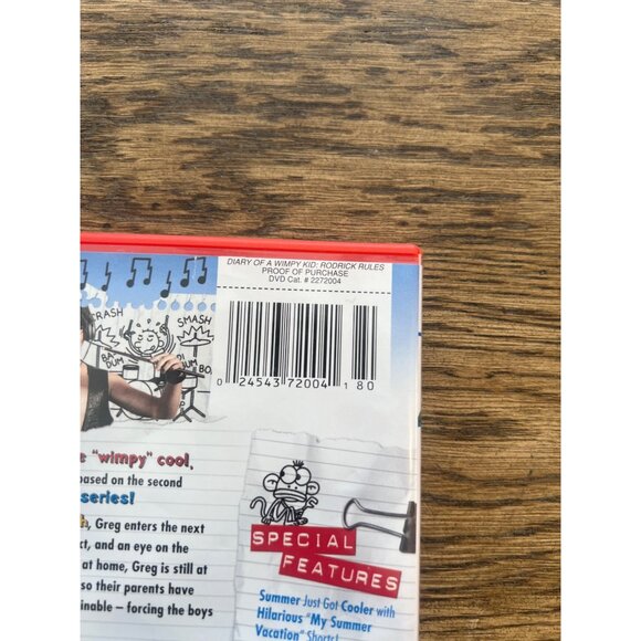 Diary Of A Wimpy Kid: Rodrick Rules 2011 DVD Comedy Zachary Gordon Pre-Owned - Picture 4 of 4